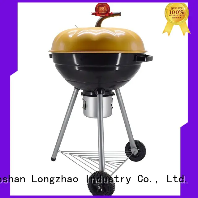 Longzhao BBQ simple structure charcoal bbq smoker high quality for outdoor bbq