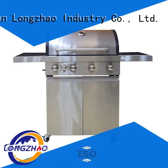 plate gas charcoal grill griddle for garden grilling Longzhao BBQ