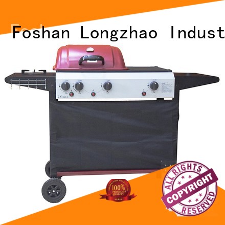 Longzhao BBQ gas charcoal grill free shipping for cooking