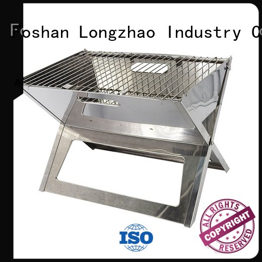 Longzhao BBQ small best charcoal grill factory direct supply for outdoor bbq