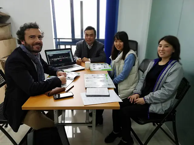 Meeting With Mr JG from Portugal about the BBQ Gas Grill Project