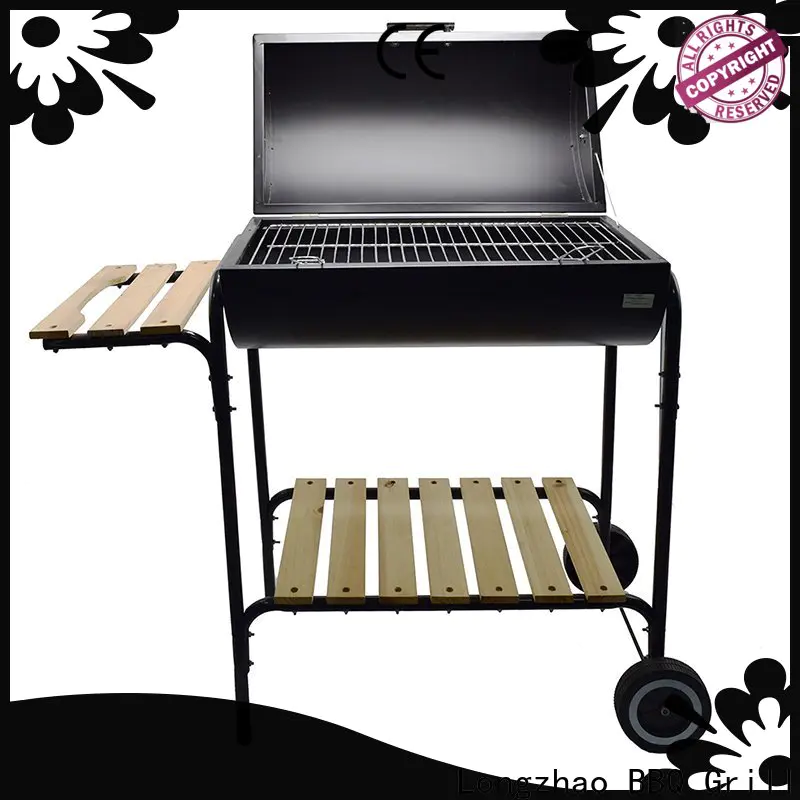 Longzhao BBQ heavy duty best charcoal grill high quality for barbecue