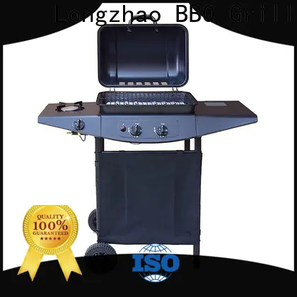 Longzhao BBQ stainless steel cheap gas bbq free shipping for cooking