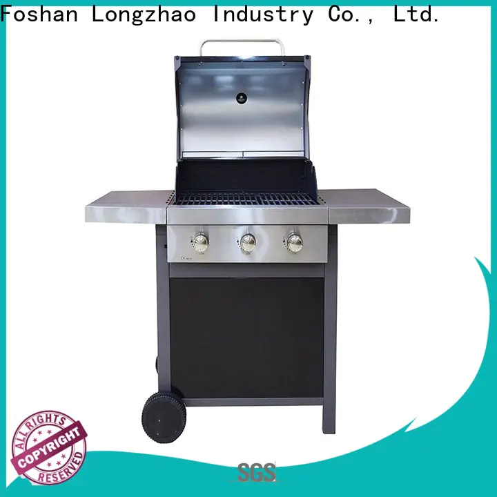 Longzhao BBQ outdoor natural gas bbq grill easy-operation for cooking