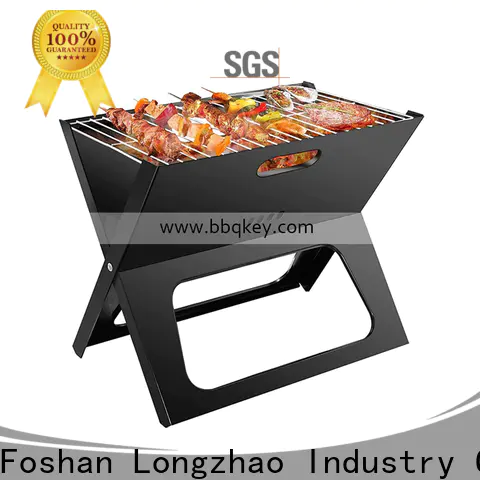 Longzhao BBQ rectangular best charcoal grill high quality for barbecue
