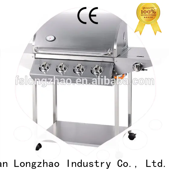 Longzhao BBQ 4 burner gas bbq best supplier for cooking