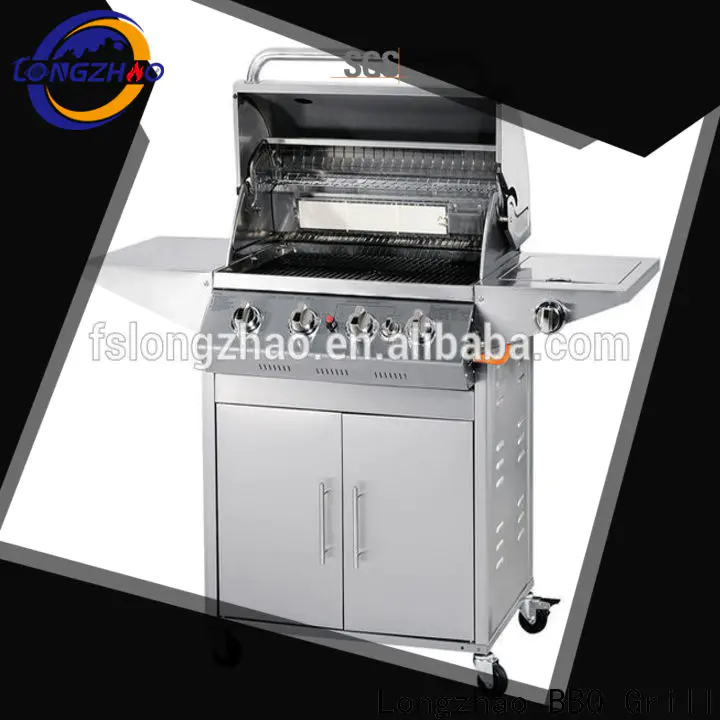 Longzhao BBQ stainless steel propane grill overseas market for outdoor