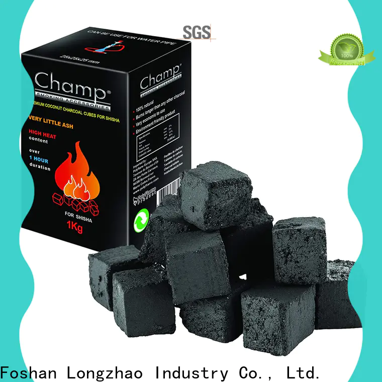 Longzhao BBQ bulk charcoal wholesalers manufacturer for camping