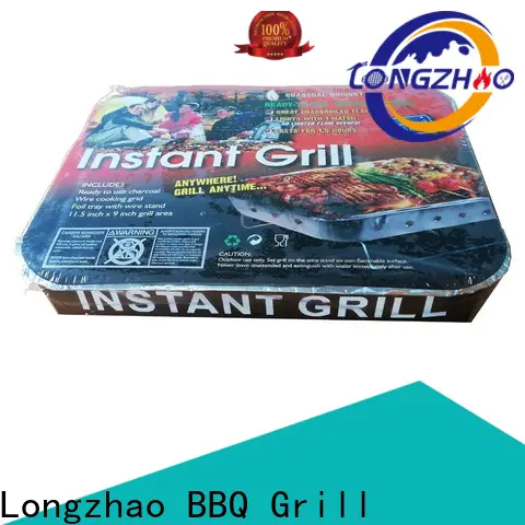 Longzhao BBQ hot selling disposable bbq stand directly sale for outdoor